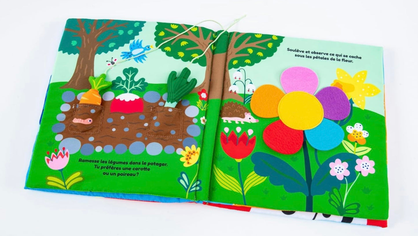 MON LIVRE D ACTIVITE EN TISSU