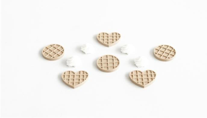 Magic mini’s - crème fouetté et gaufrettes