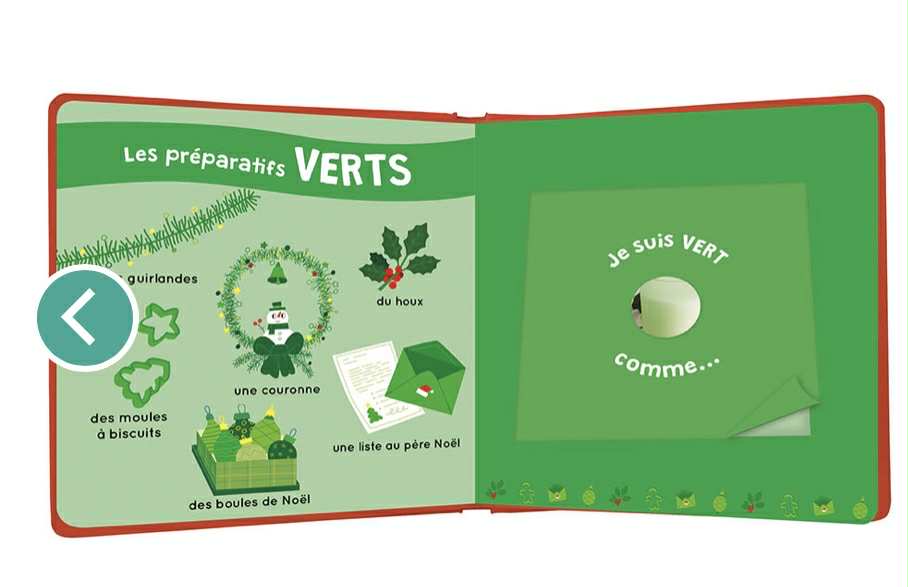 Mon livre des odeurs et des couleurs - Joyeux Noël