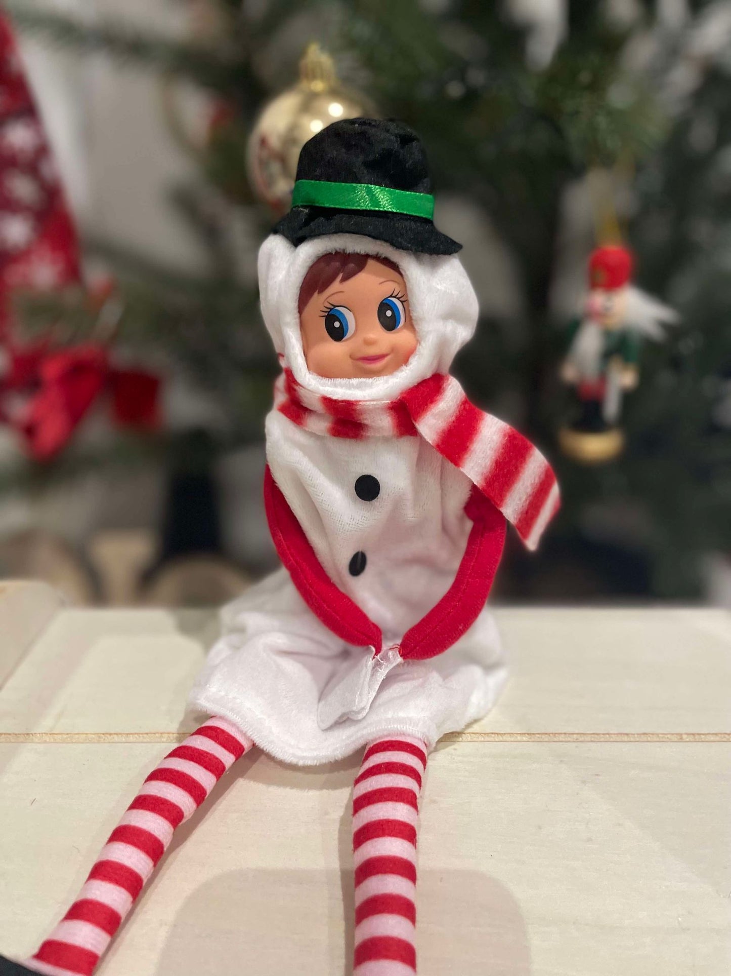 Costume Lutin Farceur Bonhomme de neige