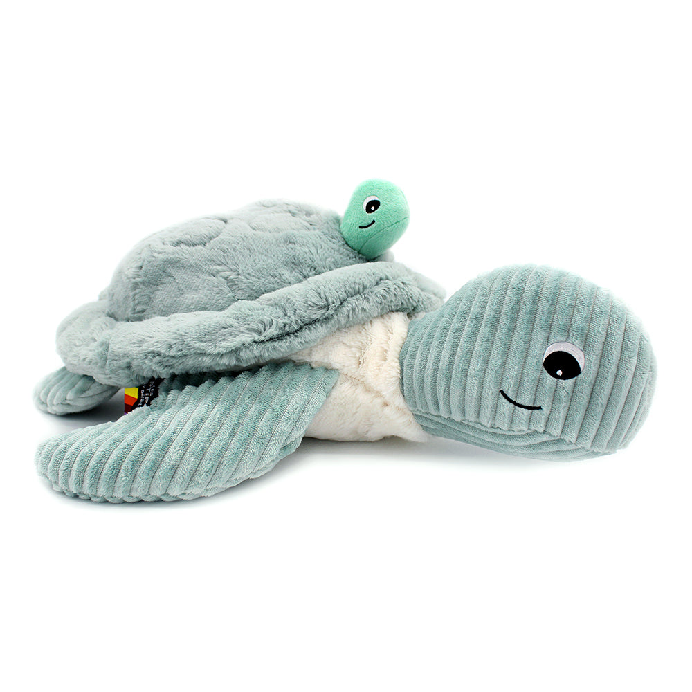Sauvenou tortue géante Maman & son Bébé MENTHE