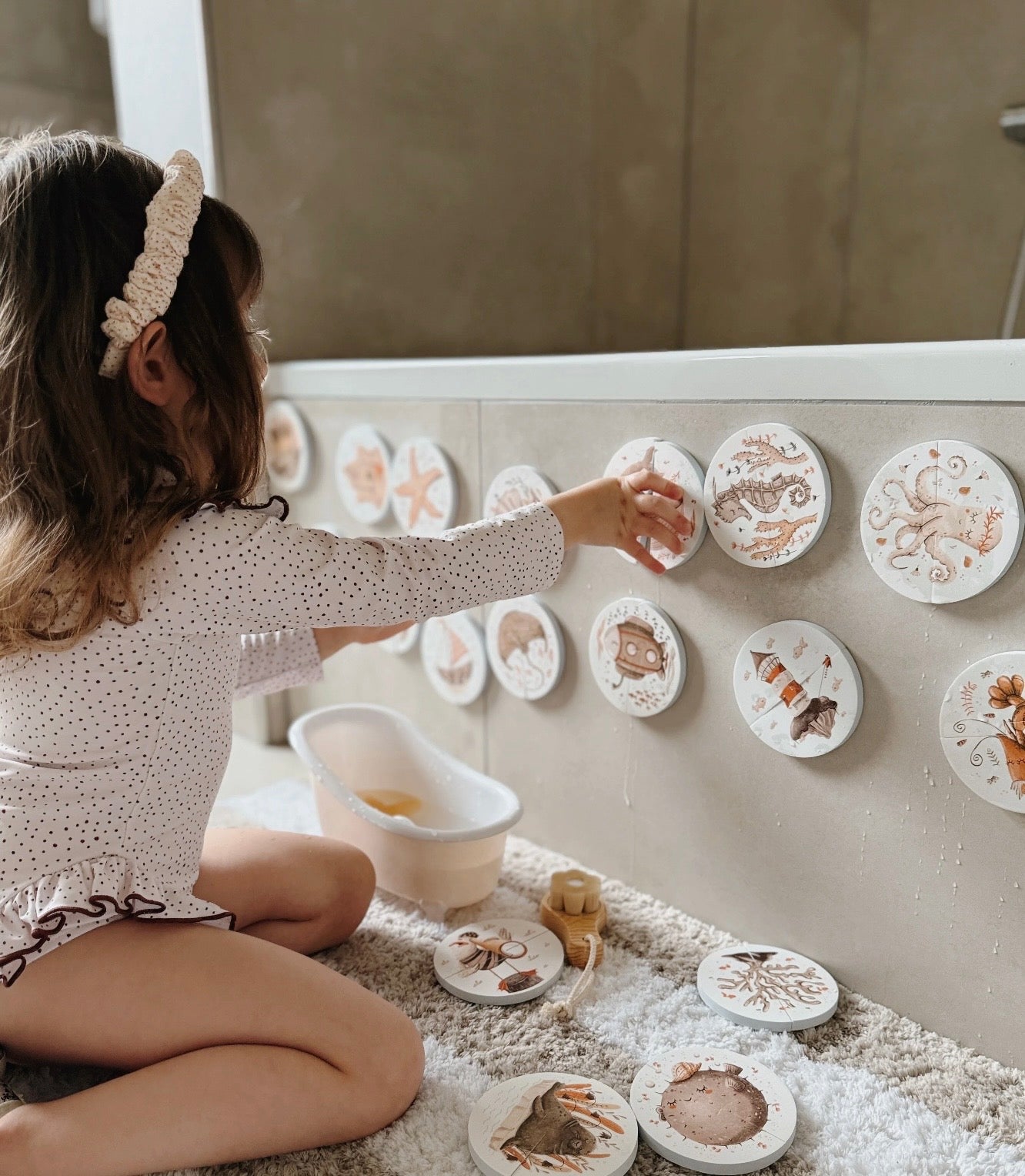 Puzzle de bain - Boutons de bain