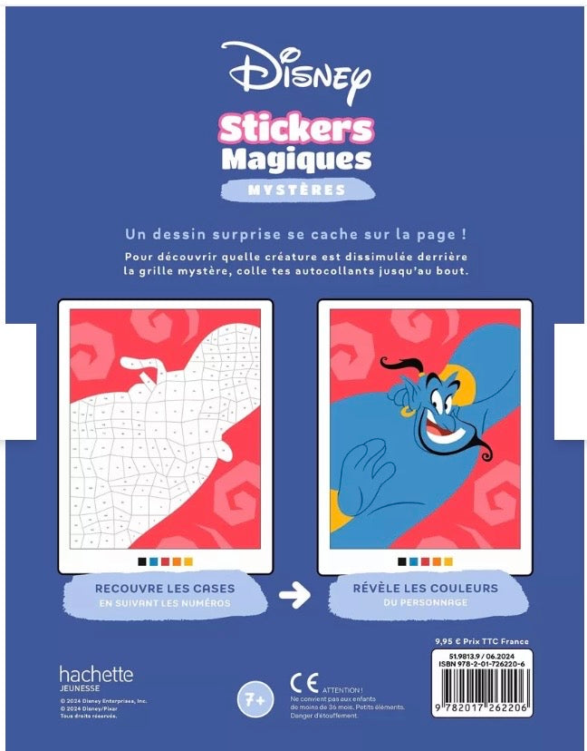 DISNEY - Mes stickers magiques - Mystères (7+) - Créatures fantastiques