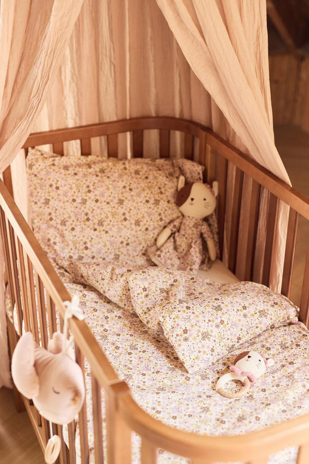 Drap housse - Jersey - Flowers Fairies