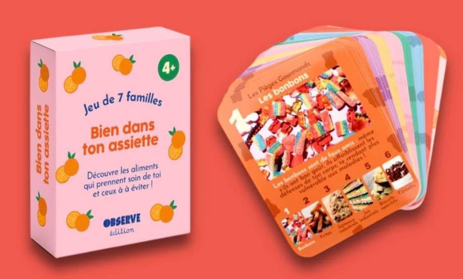 Jeu de 7 familles - Bien dans ton assiette