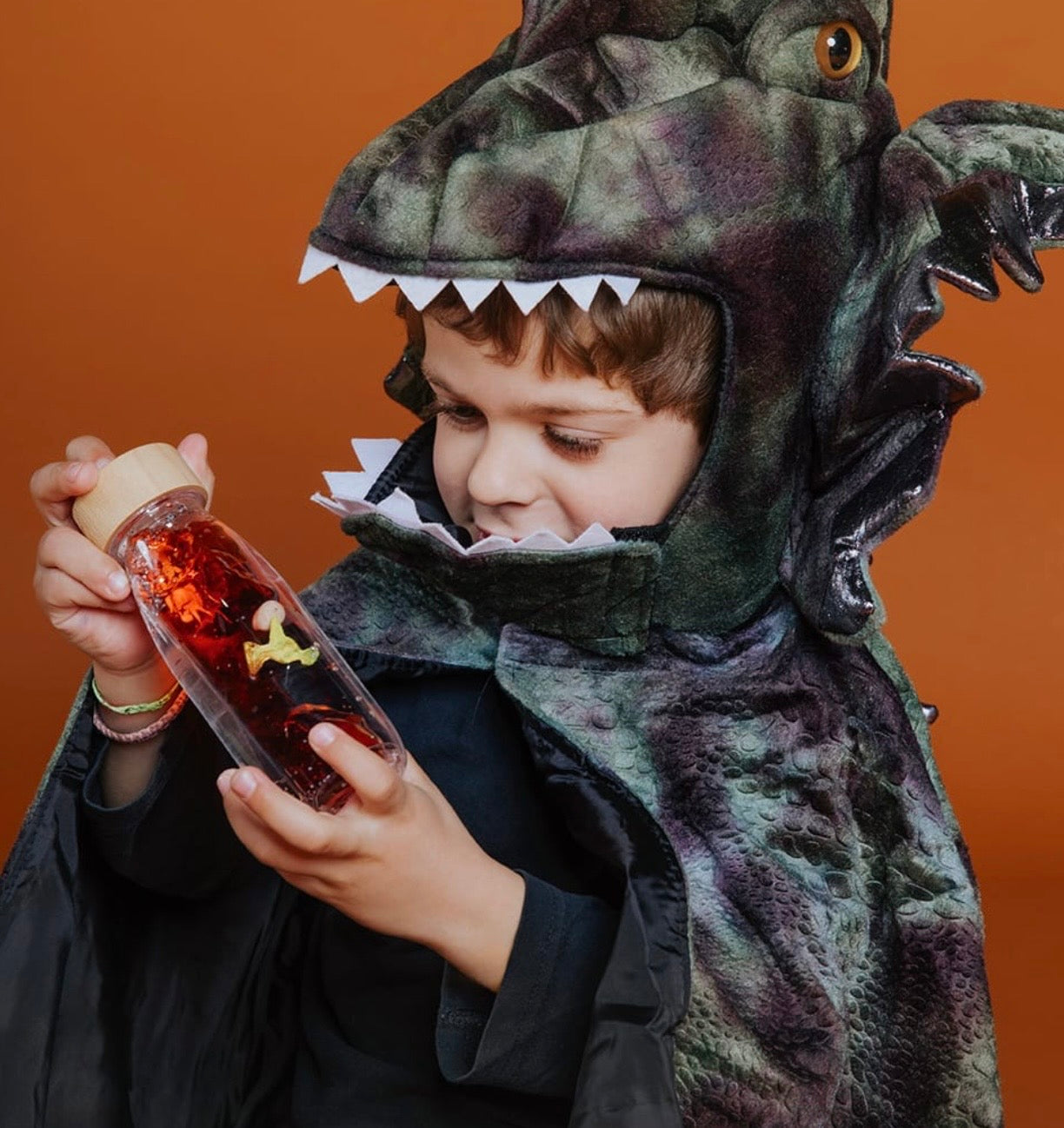 Bouteille sensorielle T-rex