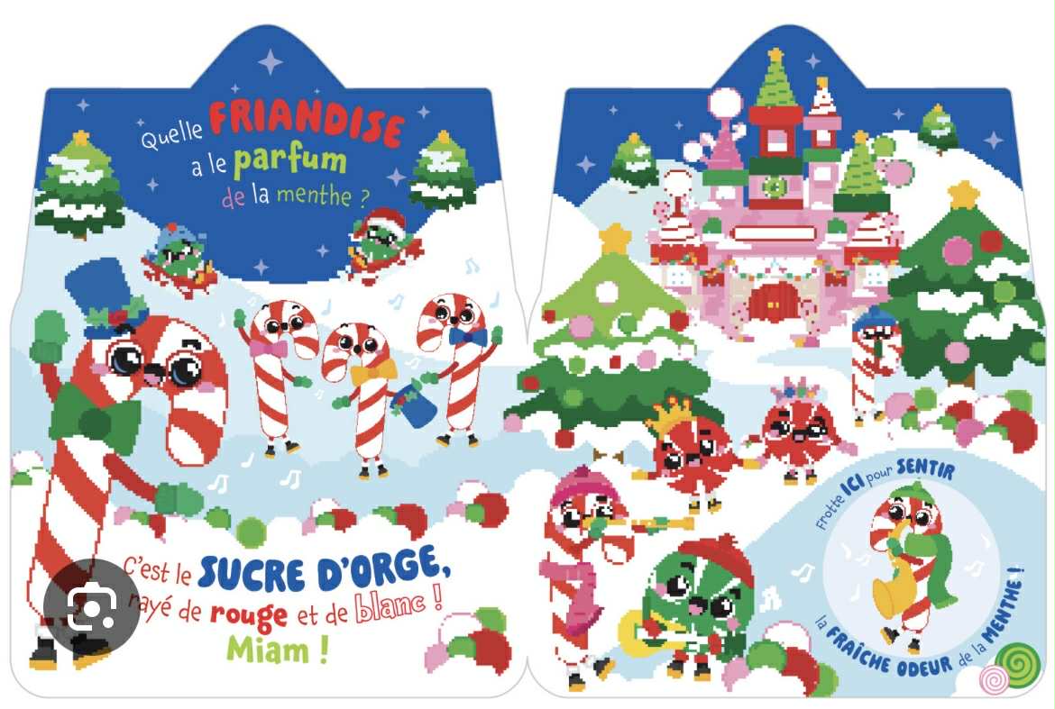 Mon livre qui sent bon - maison pain d’épices