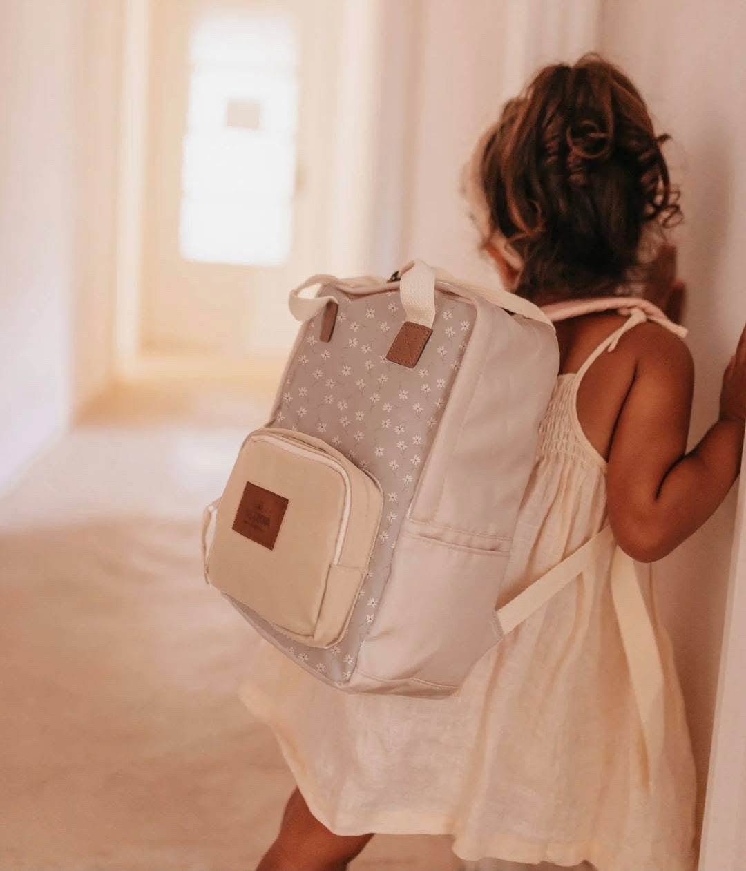 Sac à dos - petites marguerites