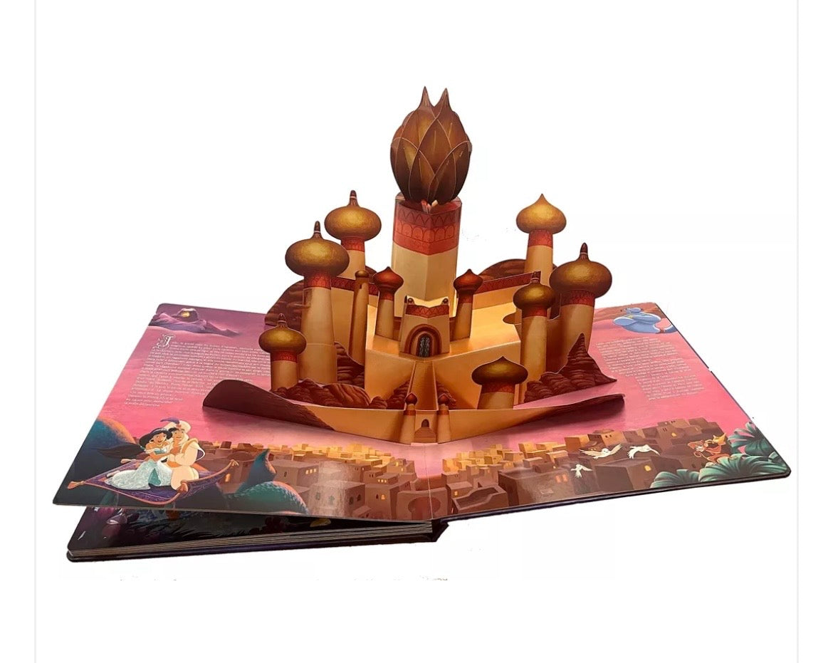 LIVRE - DISNEY PRINCESSES - Merveilleux Châteaux - Livre pop-up - précommande