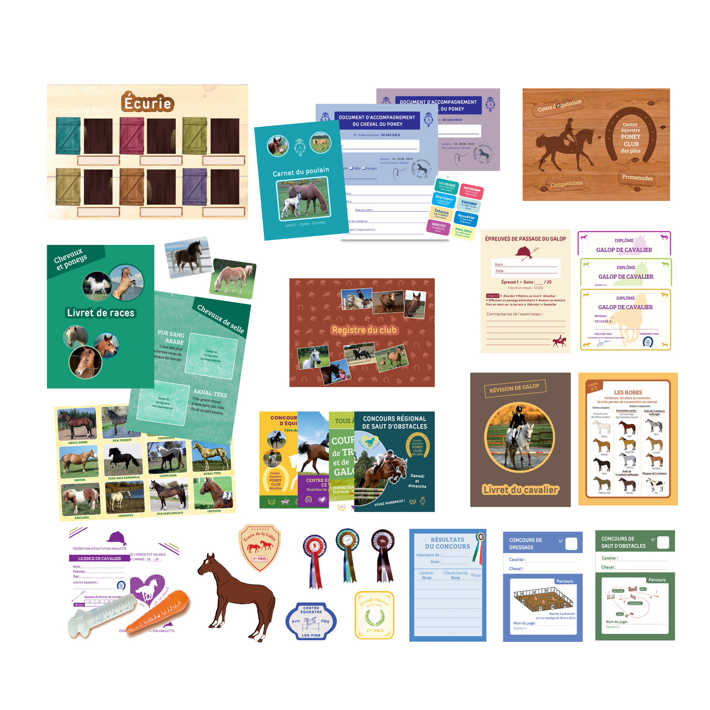 Mon poney club - Jeu d'imitation