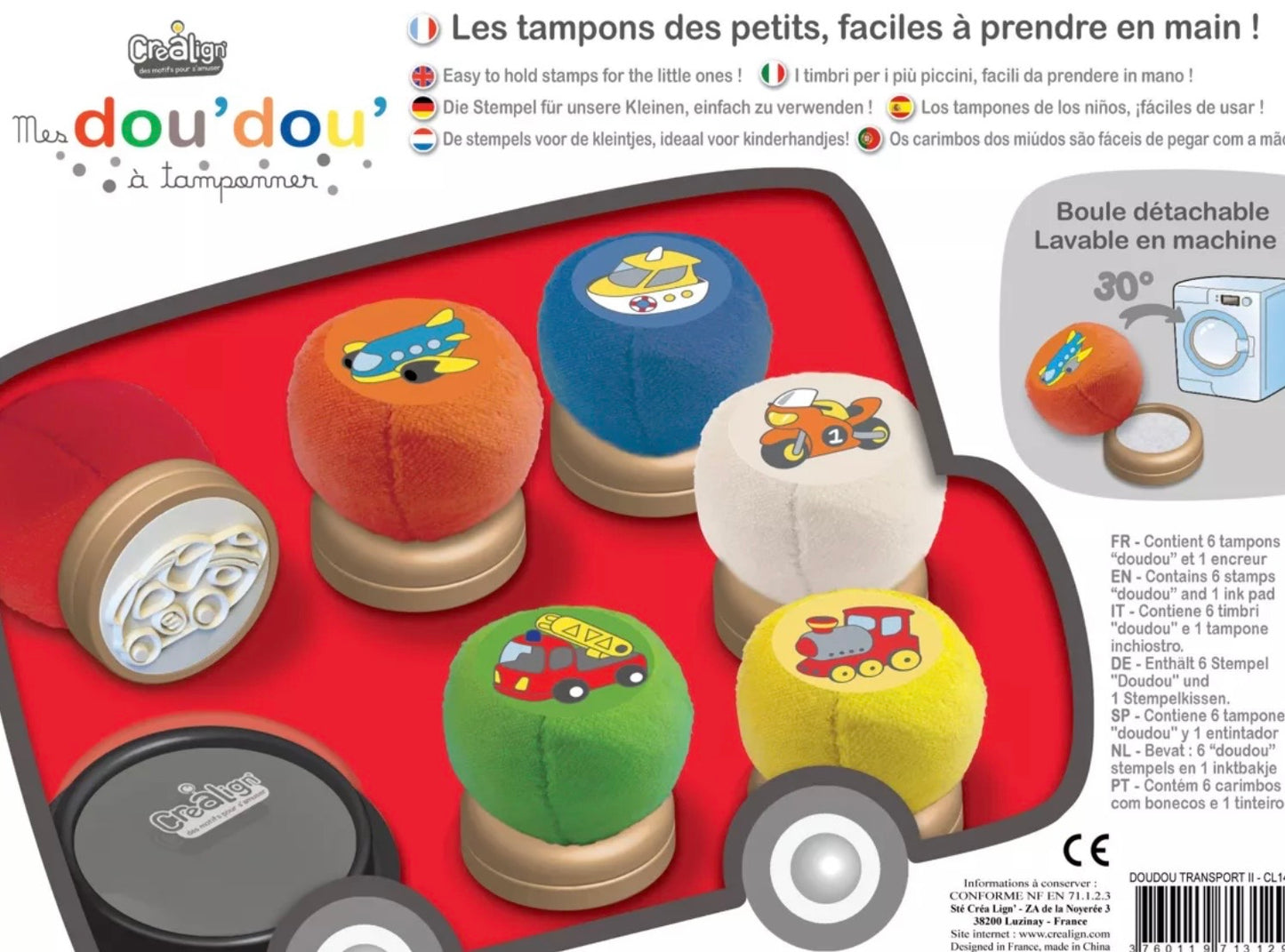 MES DOU'DOU' Transport à tamponner