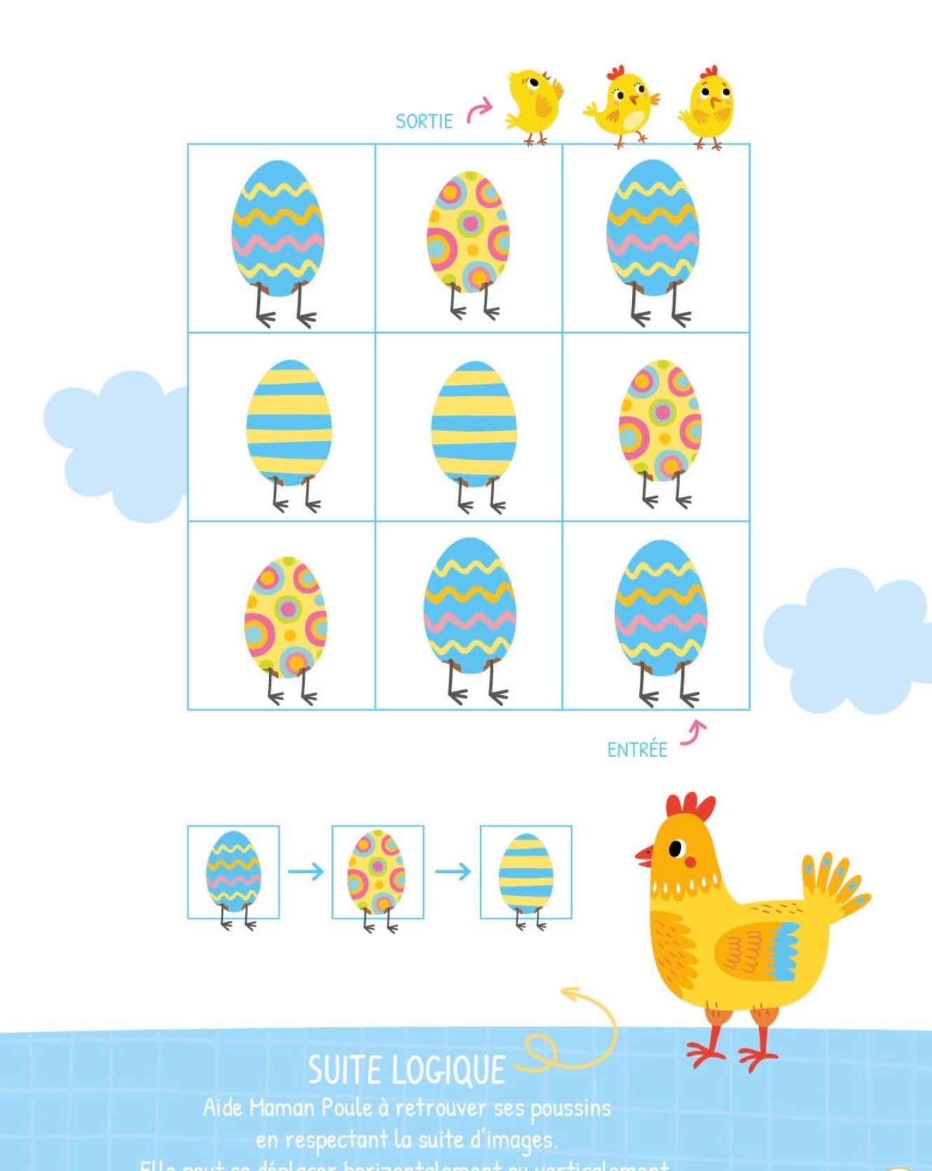 Mon grand bloc de jeux et d’activités – Pâques