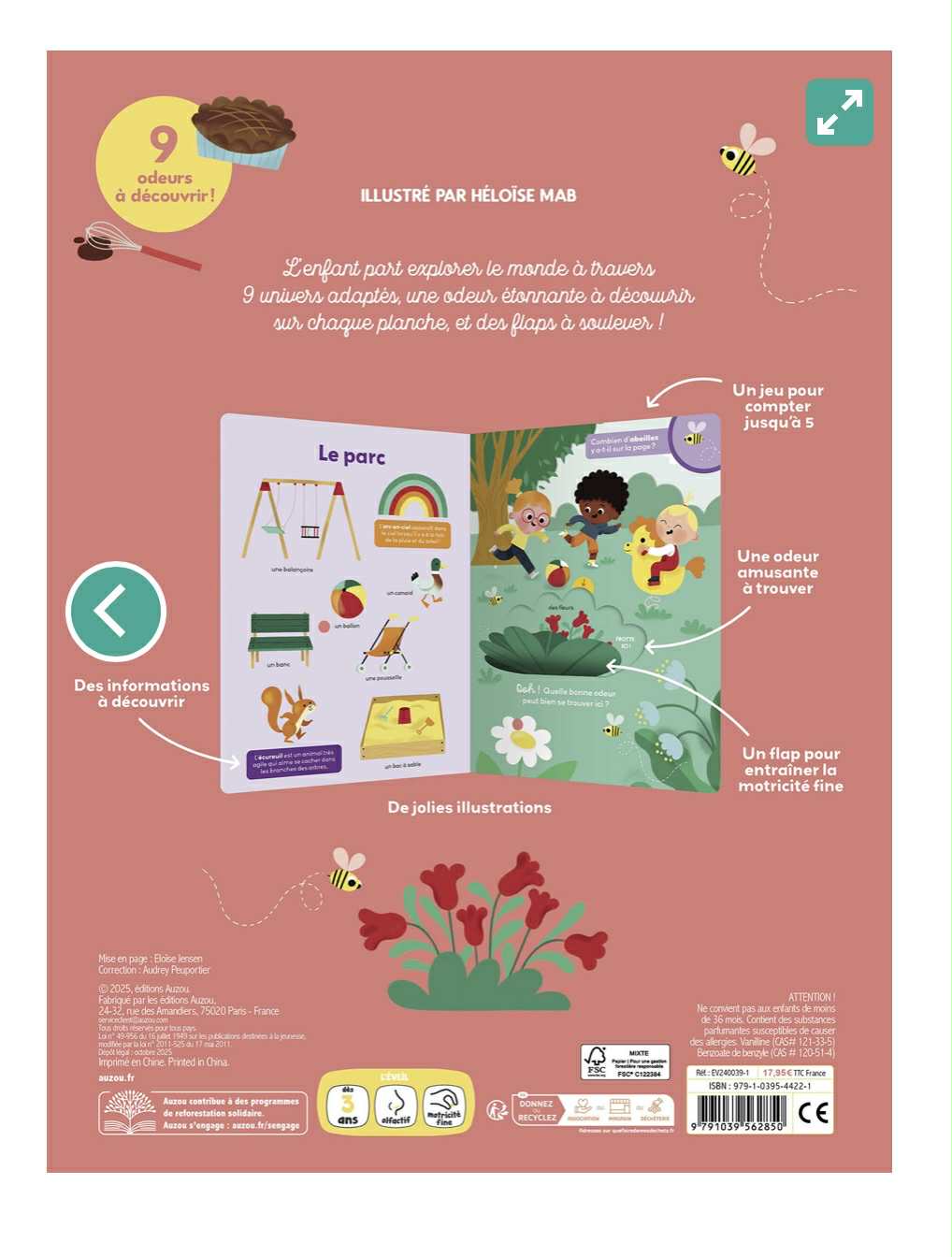 Mon grand livre des odeurs