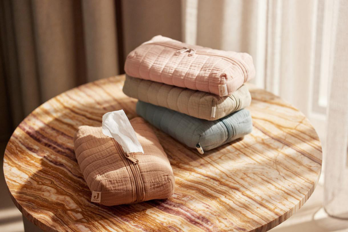 Housse pour lingettes - gaze de coton