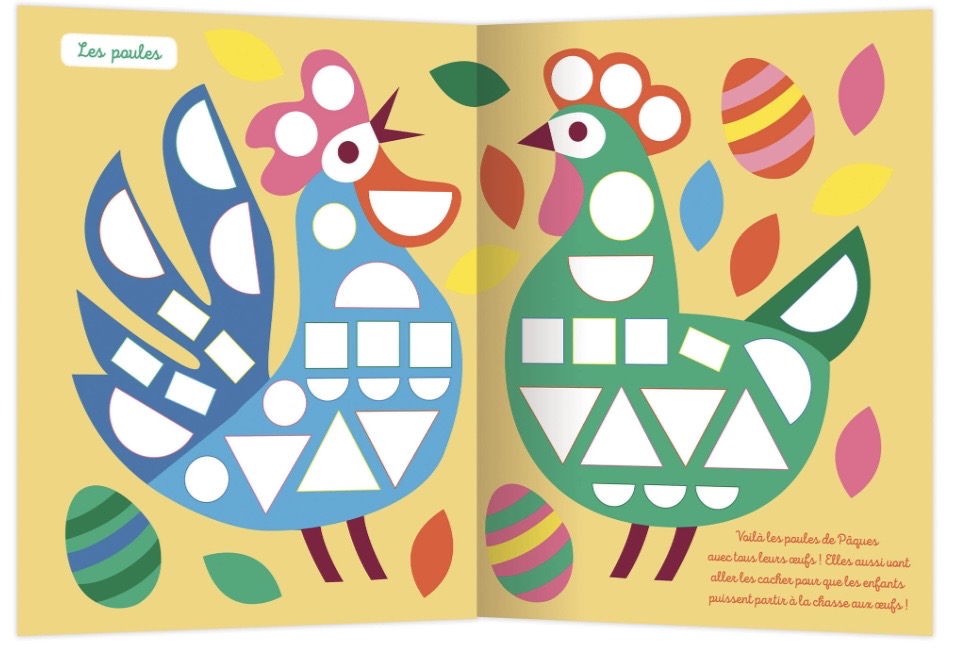 MES TOUT PREMIERS AUTOCOLLANTS - 500 GOMMETTES FORMES PÂQUES