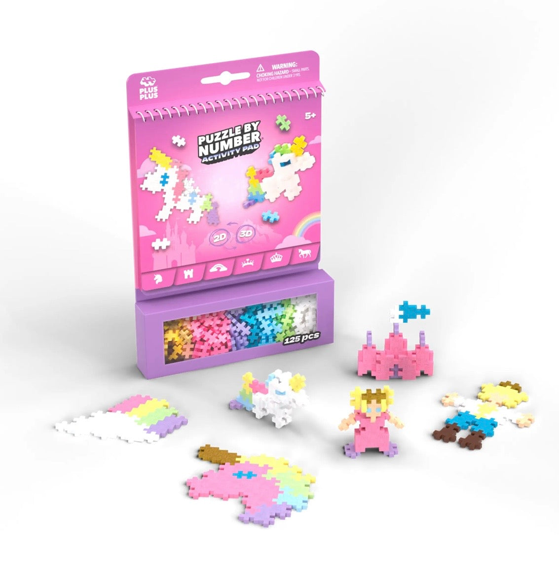 Bloc d'activités 125 Pcs - PLUS PLUS - conte de fée