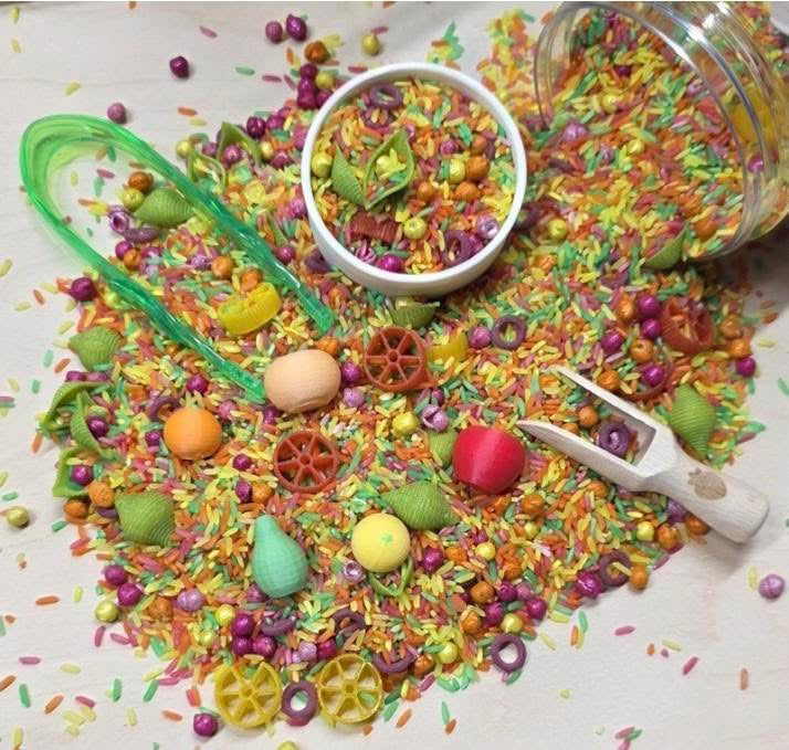 Lot complet pour jeu sensoriel - thème salade de fruits