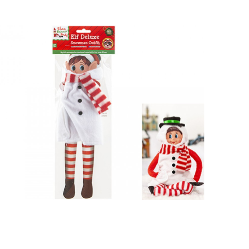 Costume Lutin Farceur Bonhomme de neige