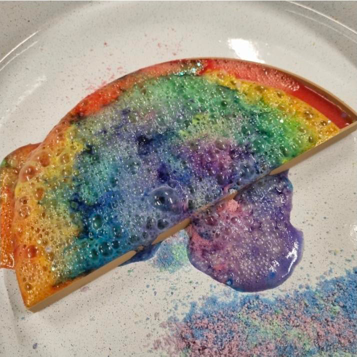 Plateau de remplissage arc en ciel
