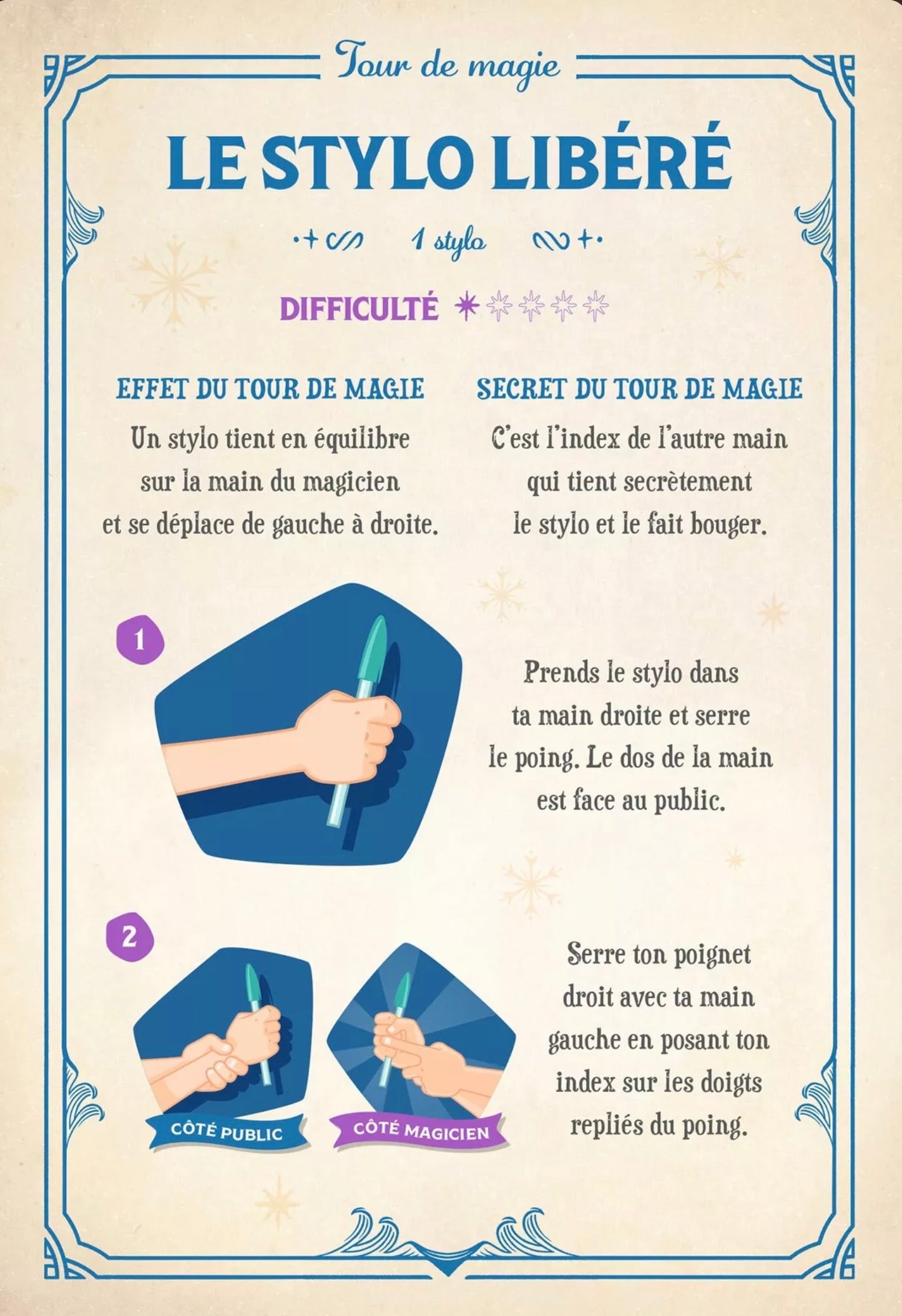 Coffret de magie - L'Apprenti sorcier - 50 cartes pour devenir magicien