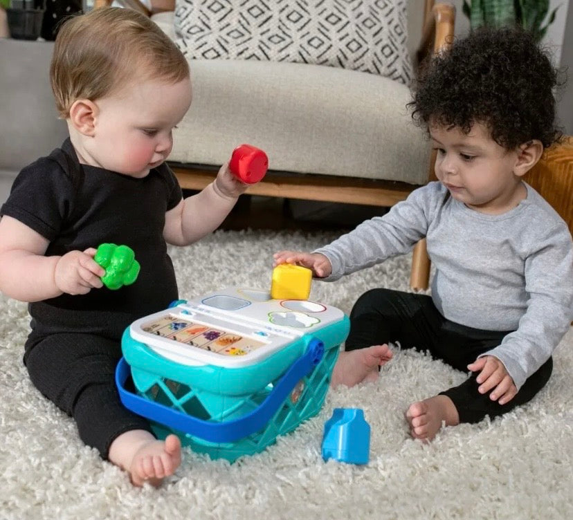 Hape - Baby Einstein - Panier trieur de formes Magic Touch