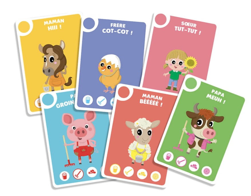 JEUX DE CARTES - mon premier jeu de 6 familles