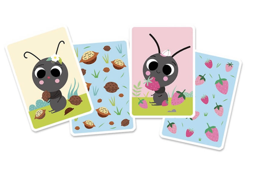JEUX DE CARTES - mon premier jeu de papa fourmis
