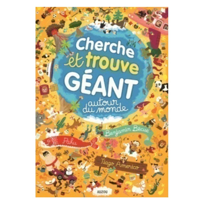CHERCHE ET TROUVE GÉANT - AUTOUR DU MONDE