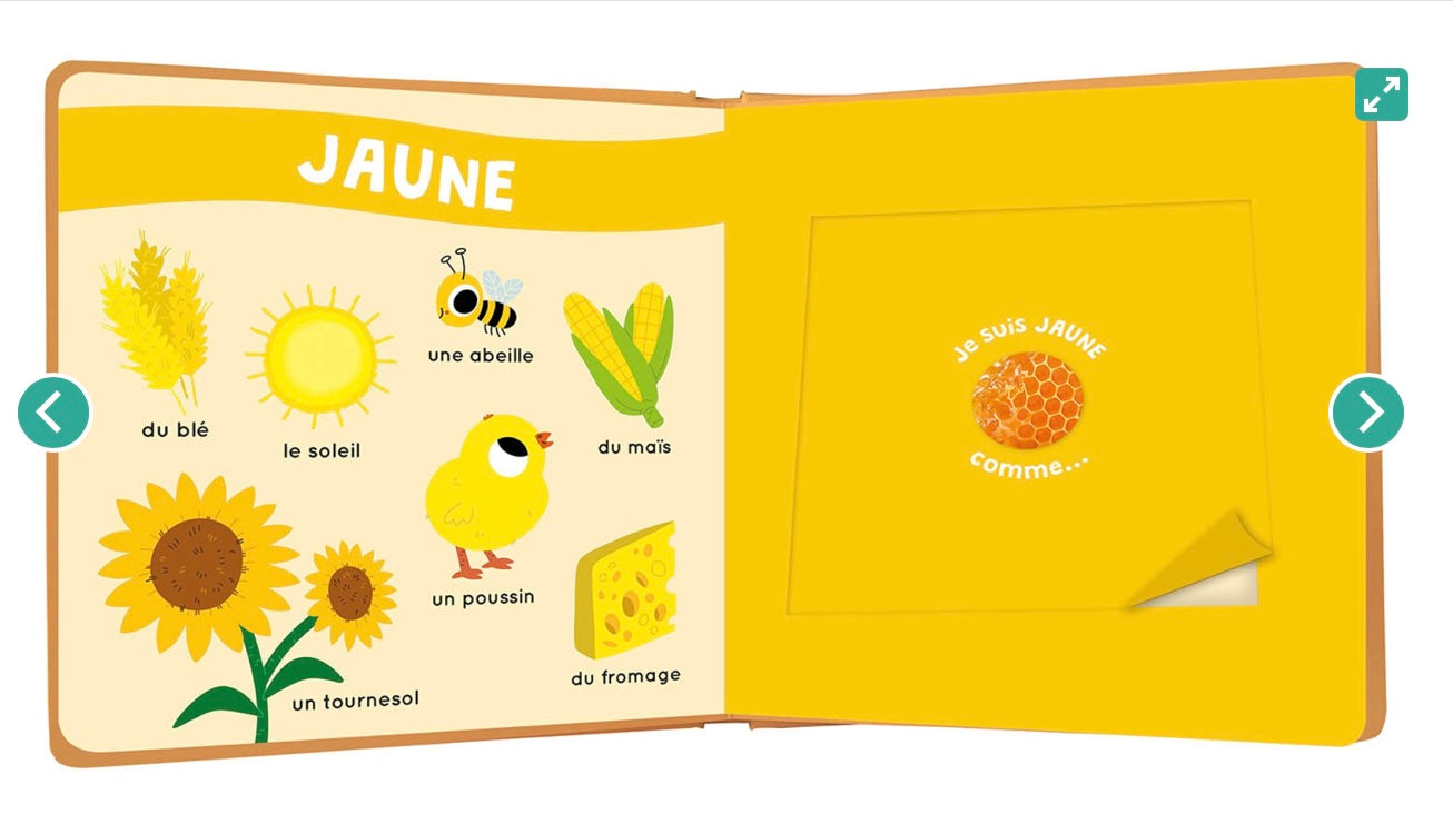 MON LIVRE DES ODEURS ET DES COULEURS - LA FERME