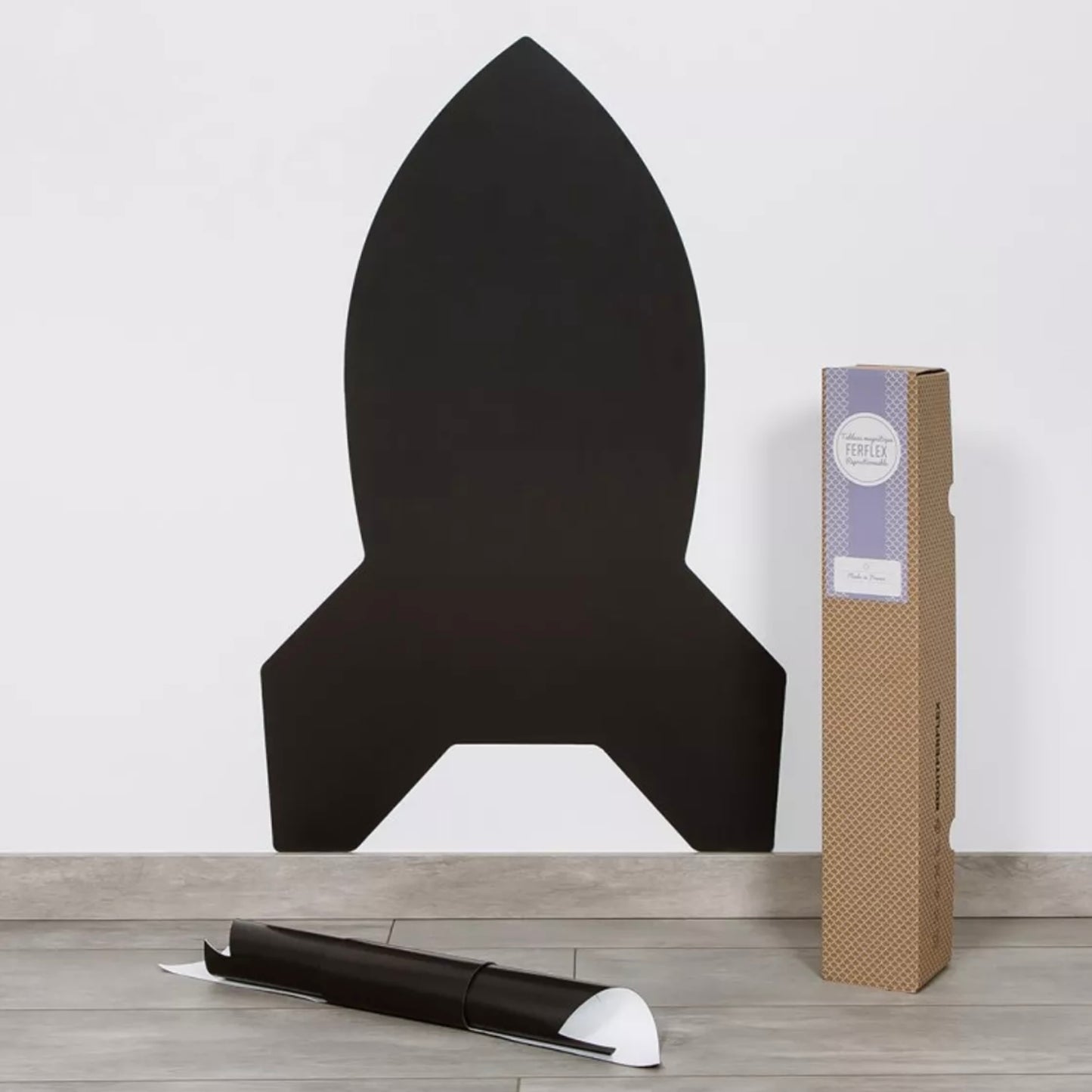 Tableau magnétique : fusée
