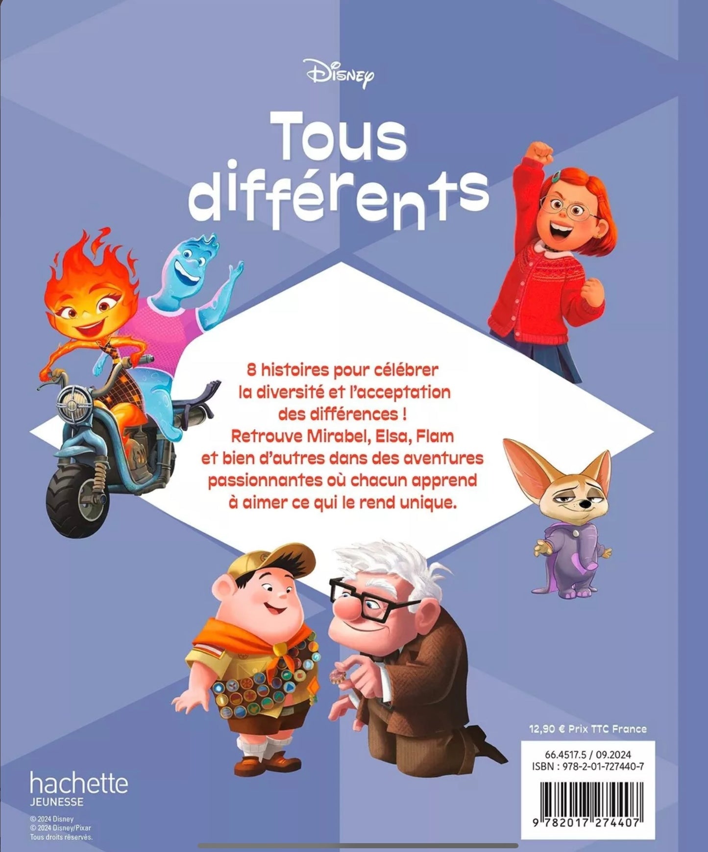DISNEY - Tous différents - Des histoires pour accepter les autres