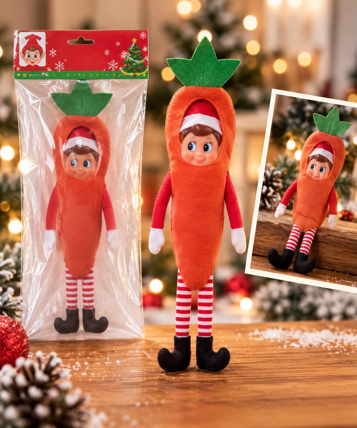 Costume Lutin Farceur carotte