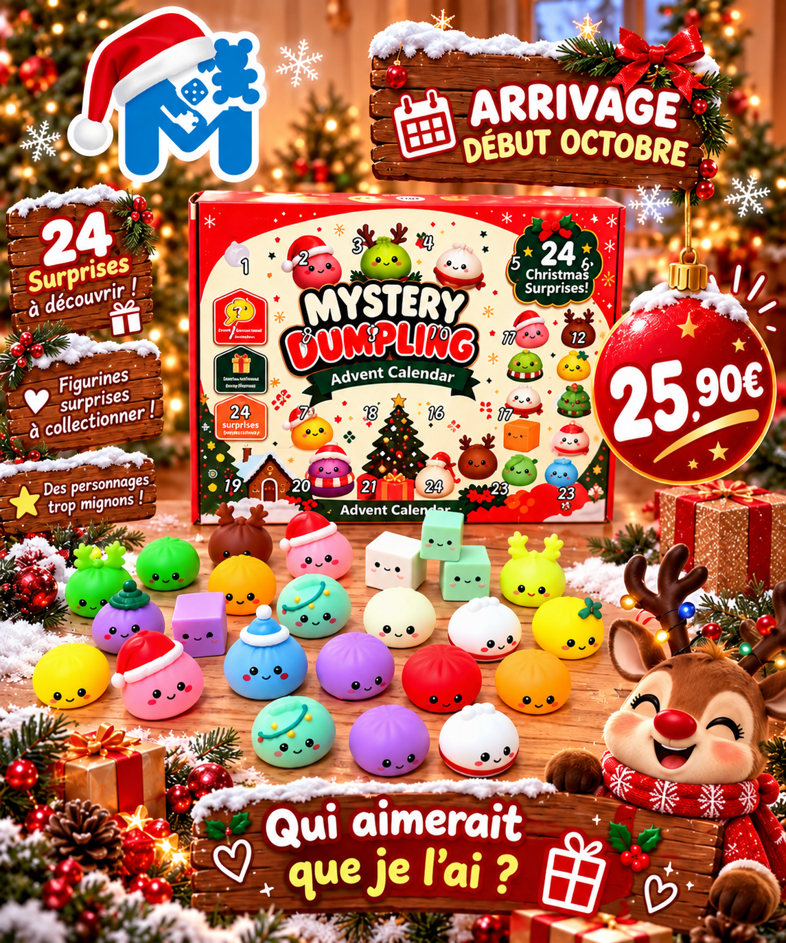 Calendrier de l’Avent Mystery Dumpling – PRÉCOMMANDE