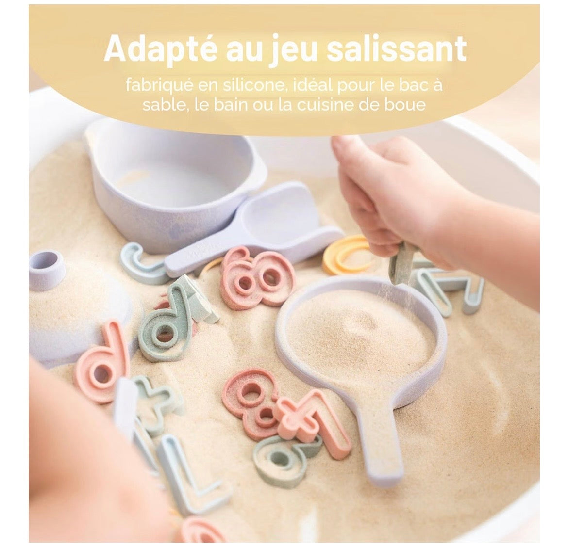 Chiffres pour jeu sensoriel