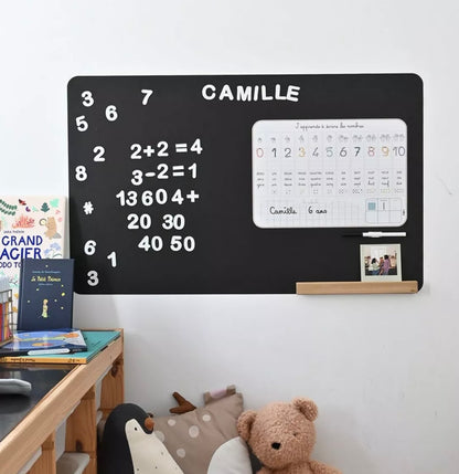 Ardoise magnétique - j'apprends à écrire les nombres