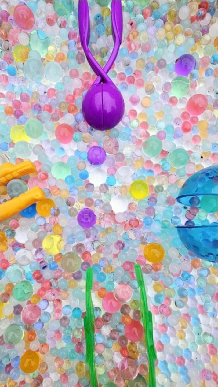 Aquapearls sensorielle - multicolore