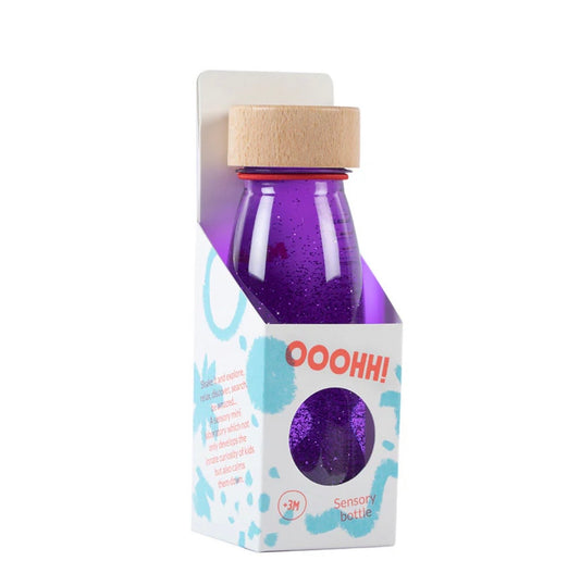 Bouteille sensorielle violet