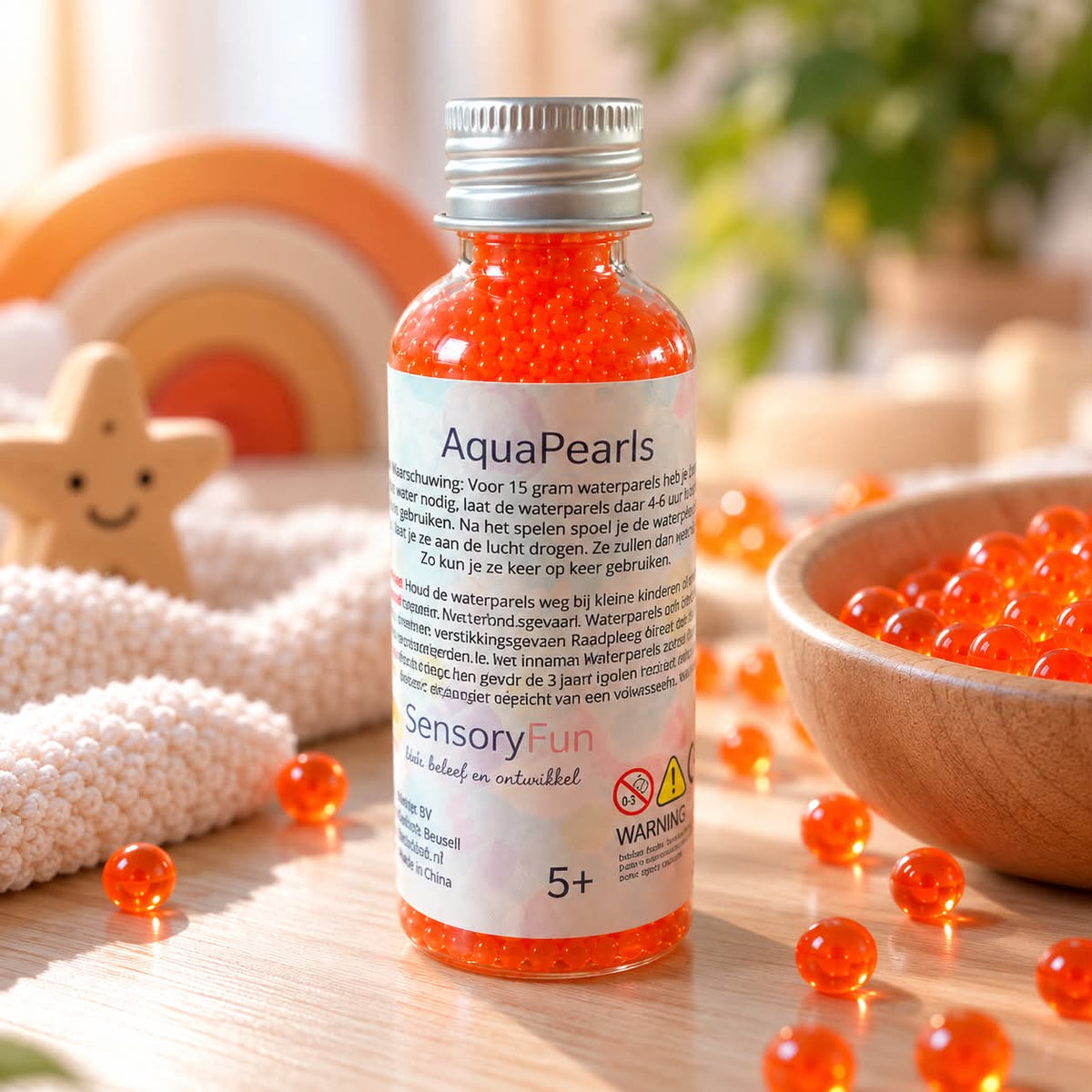 Aquapearls sensorielle - orange