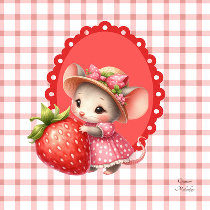 Film protecteur Tonies - Stickers personnalisable - strawberry mousse