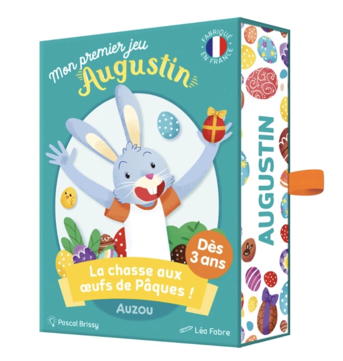 JEU DE CARTES - MON PREMIER JEU AUGUSTIN - la chasse aux œufs de Pâques