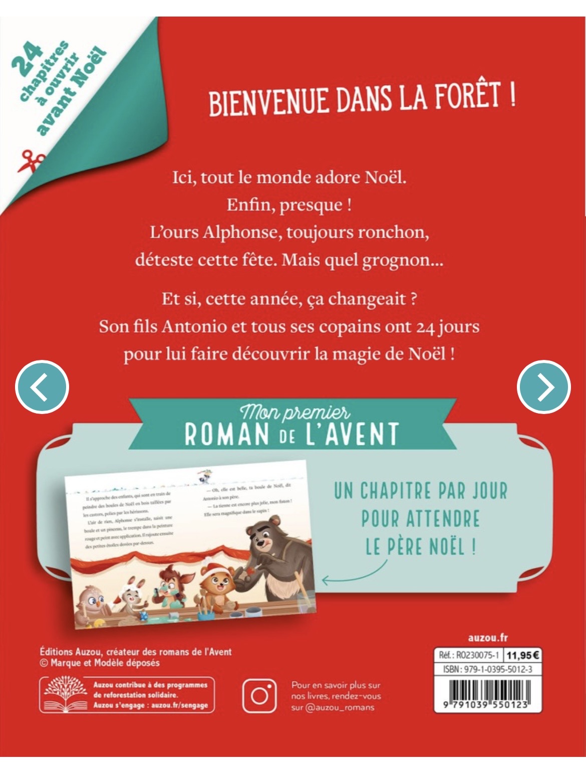 MON PREMIER ROMAN DE L'AVENT - LE NOËL DES ANIMAUX