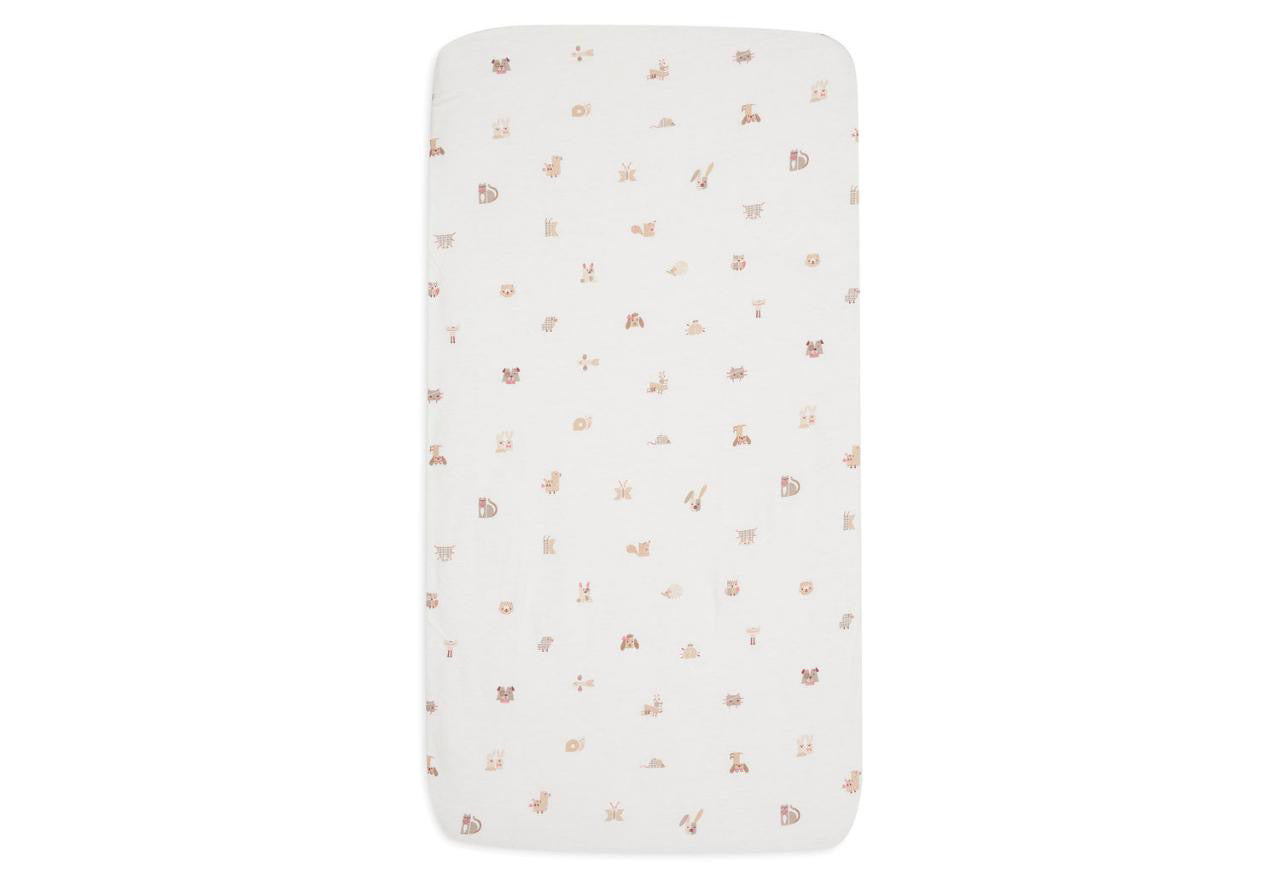 Drap housse - Jersey - Animal friends