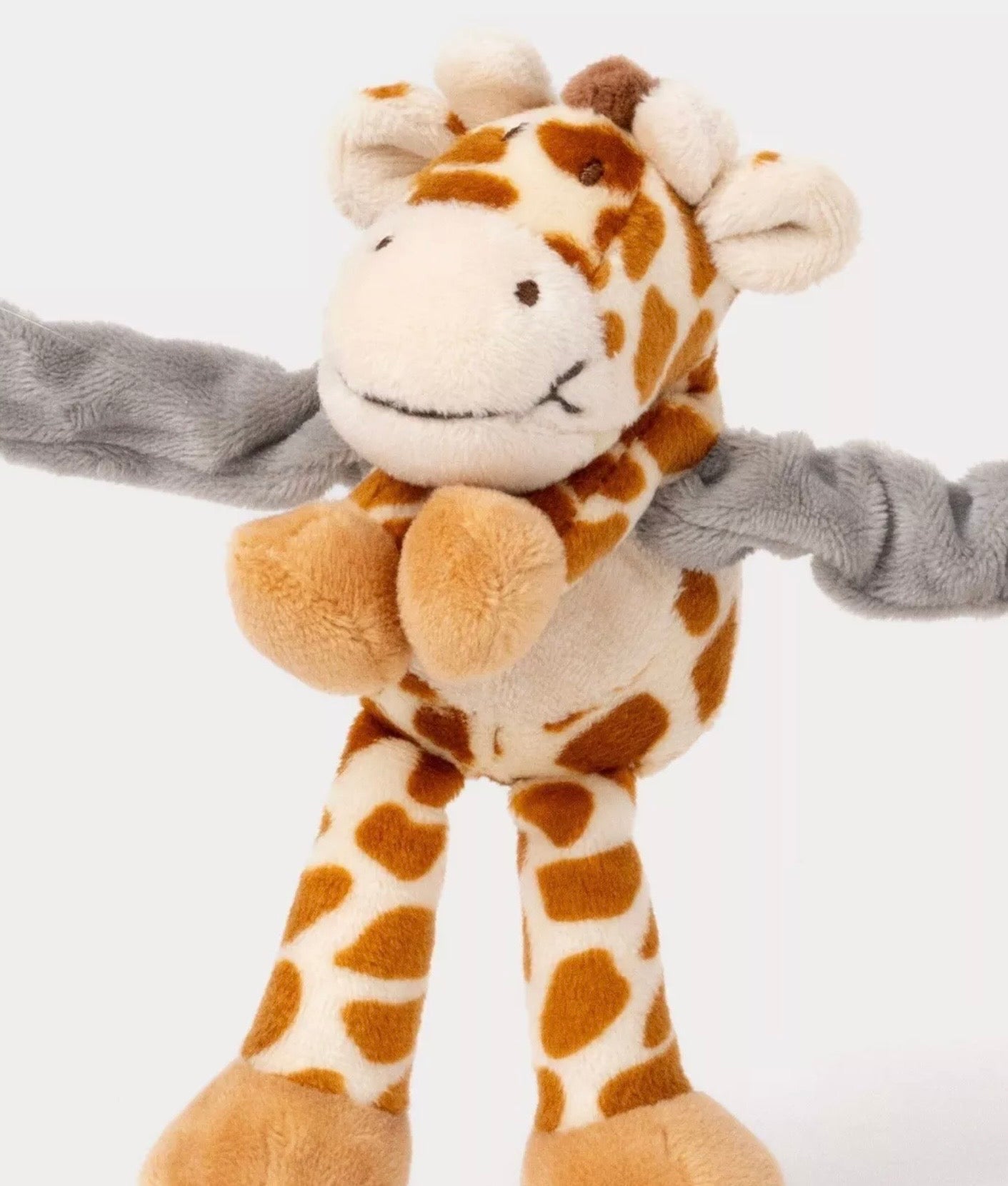 Jouet pour poussette, éléphant et girafe