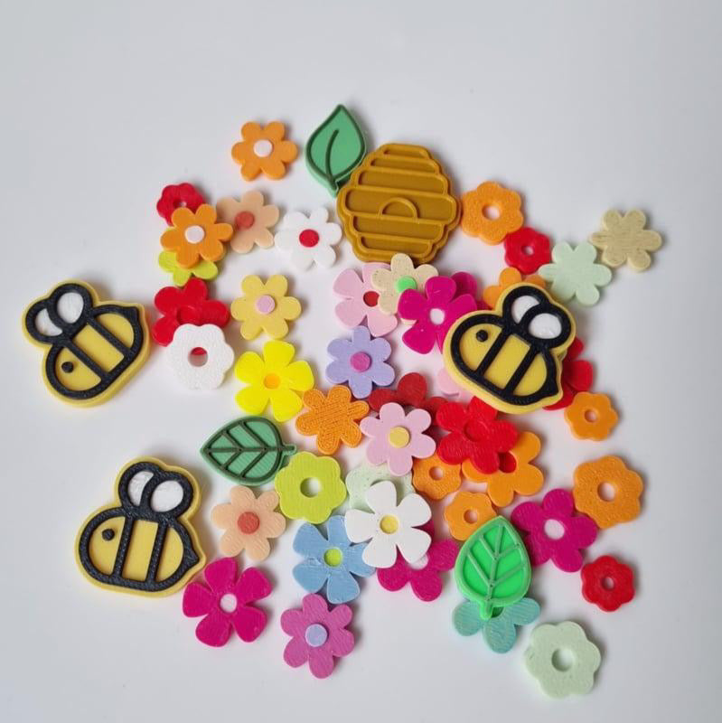 Magic mini’s - fleurs et abeilles