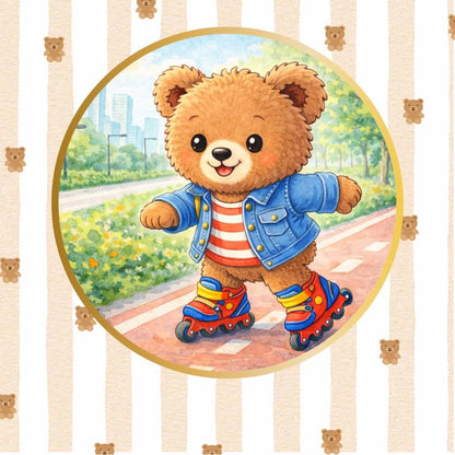 Film protecteur Tonies - Stickers personnalisable - les activité de petit ours