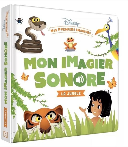 LIVRE - DISNEY BABY - Mon Imagier Sonore - La jungle