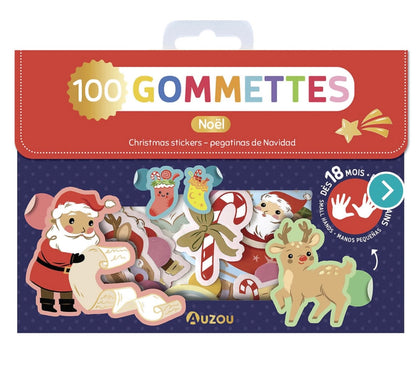 MA POCHETTE DE 100 GOMMETTES - NOËL