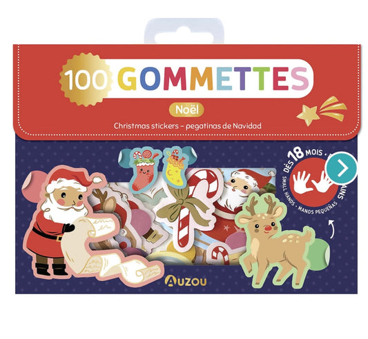 MA POCHETTE DE 100 GOMMETTES - NOËL