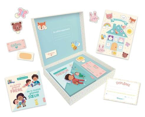 Coffret - JE DEVIENS GRAND-FRÈRE / GRANDE-SOEUR