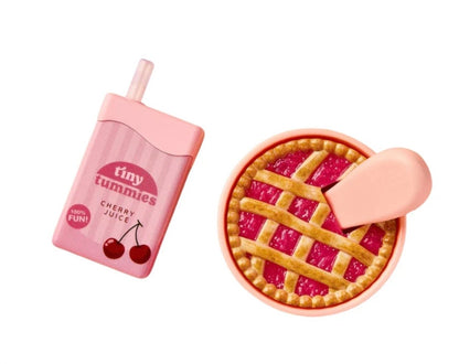 Coffret repas magique pour poupée - Tarte aux cerises & Jus de cerise